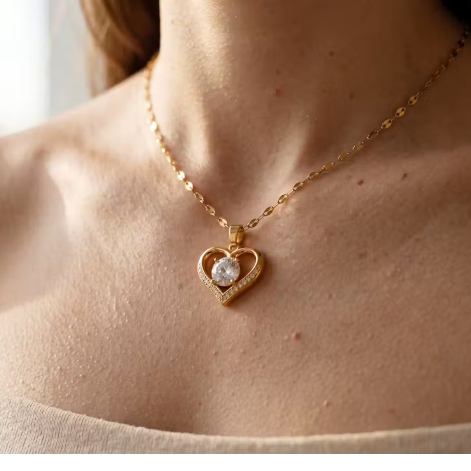 Luxe Rozen Sieraden Cadeaubox Sparkling Love Ketting